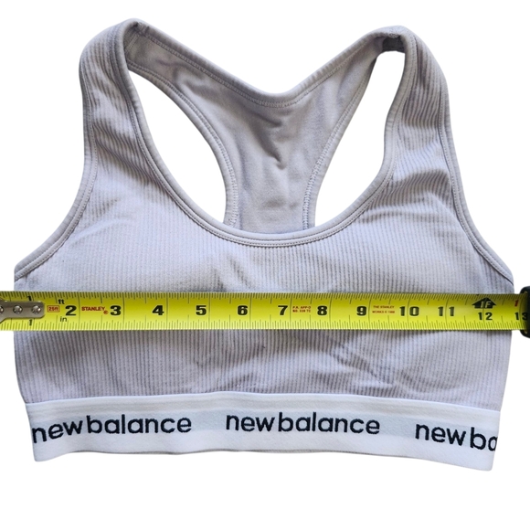 New Balance Ribbed Sports Bra - Picture 3 of 3